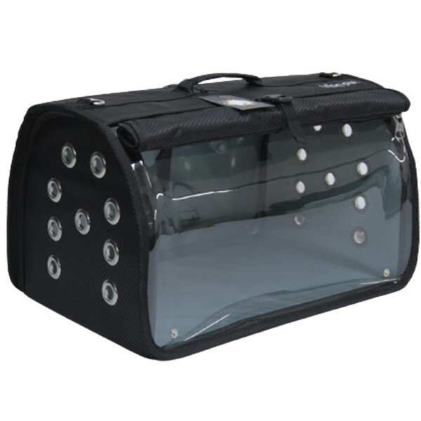 Leon Pet İki Fonksiyonlu Akustik Taşıma Çantası Siyah 32X48X28H Cm