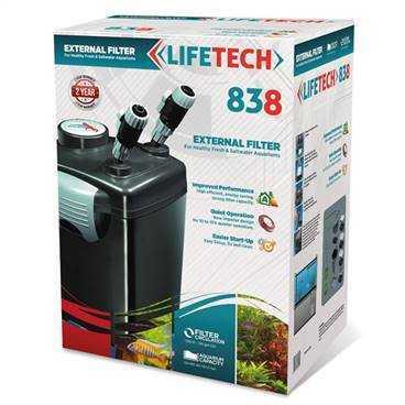 Lifetech 838 Dış Filtre 1200 Litre Dolu - 1