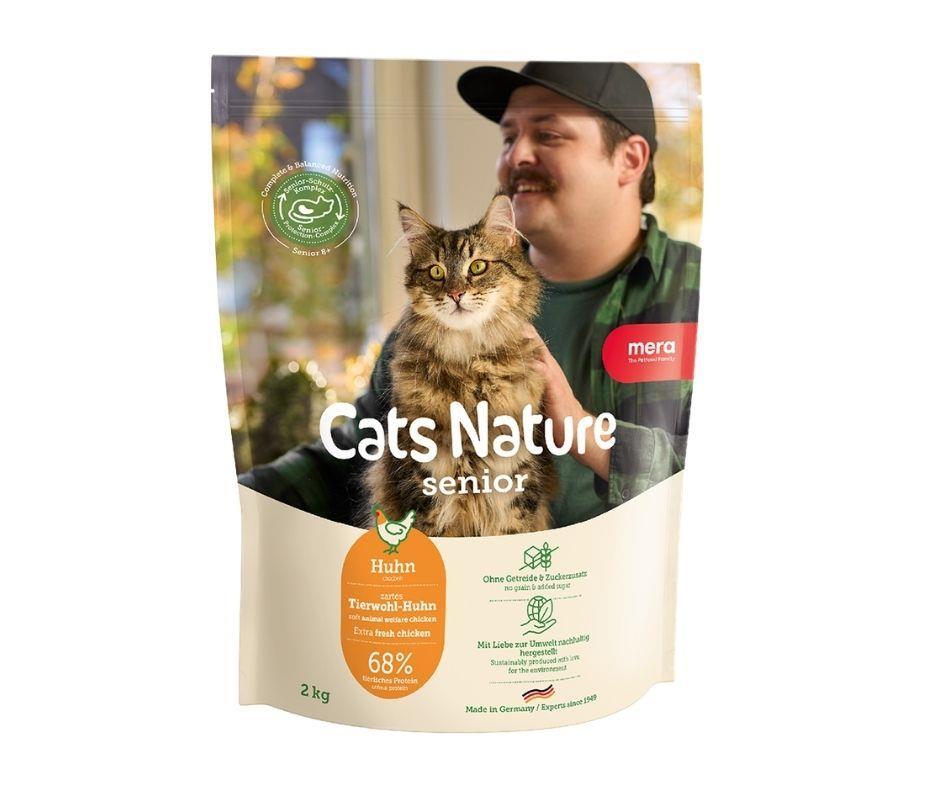 Mera Cats Nature Senior Tavuklu Kedi Maması 2 Kg - 1
