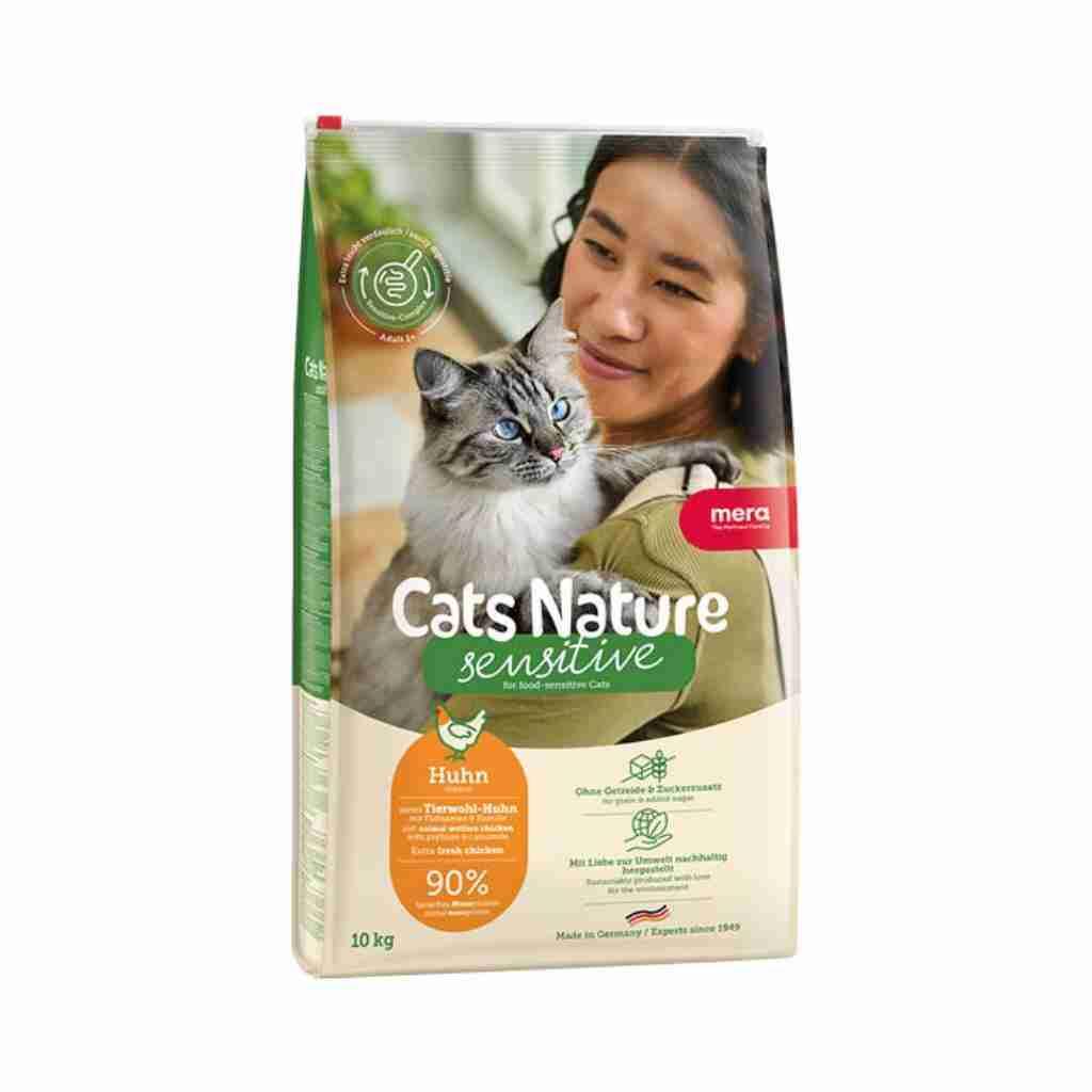 Mera Cats Nature Sensitive Tavuklu Yetişkin Kedi Maması 10 Kg - 1