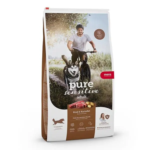 Mera Pure Sensitive Adult Biftek ve Patatesli Yetişkin Köpek Maması 12,5 KG