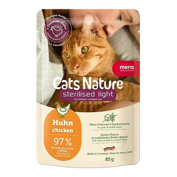 Mera Sterilized Tavuklu Kısır Kedi Yaş Maması 85 Gr