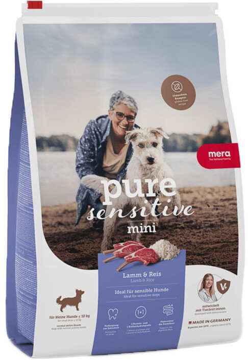 Mera Küçük Irk Kuzulu Köpek Maması 4 Kg.