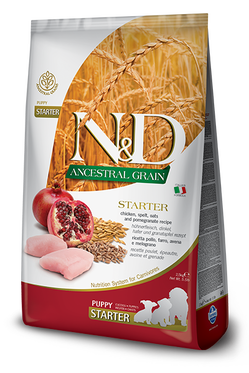 N&D Düşük Tahıl Tavuklu Narlı Puppy Starter 2,5 Kg