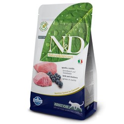 N&D Prıme Tahılsız Kuzu Ve Yaban Mersinli Kedi Maması 10 Kg.