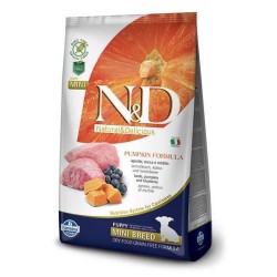N&D Tahılsız Balkabaklı Kuzu Etli Küçük Irk Yavru Köpek Maması 2,5 Kg.