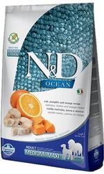 N&D Ocean Balkabaklı Morina Balıklı Tahılsız Köpek Maması 12 Kg. - 1
