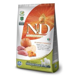 N&D Tahılsız Balkabaklı Yaban Domuzlu Medium Maxi Köpek Maması 2,5 Kg.