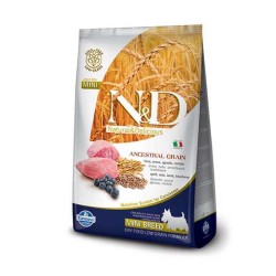 N&D Düşük Tahıllı Kuzu Yaban Mersini Küçük Irk Yetişkin Köpek Maması 2,5 Kg.