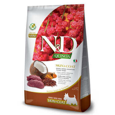N&D Kinoa Skın&Coat, Ördek, Hind.Cevizi Adult Mini 2,5 Kg. - 3