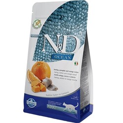 N&D Ocean Balkabaklı Balıklı Portakallı Kedi Maması 5 Kg.