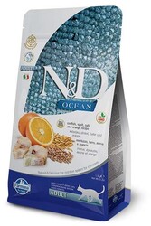 N&D Ocean Morina Balıklı Düşük Tahıllı Kedi Maması 1,5 Kg.