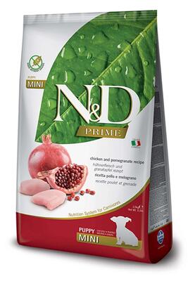 N&D Tavuk Etli Narlı Tahılsız Küçük Irk Yavru Köpek Maması 2.5 Kg. - 1