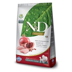 N&D Prime Tavuklu Orta Ve Büyük Irk Tahılsız Yetişkin Köpek Maması 12 Kg.