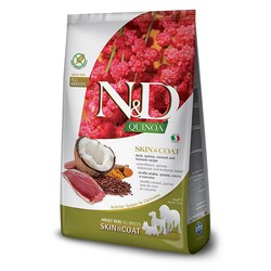 N&D Quinoa Skin Coat Ördek Yetişkin Köpek Maması 2.5 Kg.