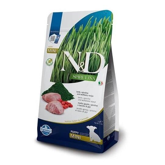 N&D Spirulina Takviyeli Kuzulu Küçük Irk Yavru Köpek Maması 2kg - 1