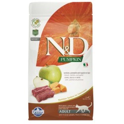 N&D Pumpkın Tahılsız Balkabaklı Geyik Etli Elmalı Kedi Maması 5 Kg.