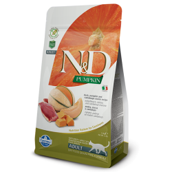 N&D Pumpkın Tahılsız Balkabaklı Ördek Ve Kavunlu Kedi Maması 5 Kg.