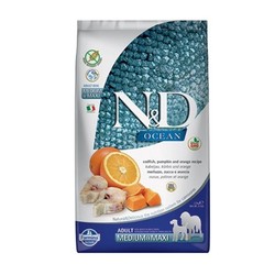 N&D Tahılsız Ocean Balkabaklı Balıklı Portakallı Yetişkin Köpek Maması 2.5 Kg.