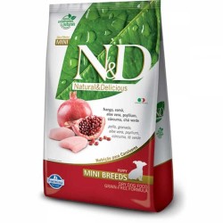 N&D Tahılsız Tavuklu Küçük Irk Yetişkin Köpek Maması 7 Kg.