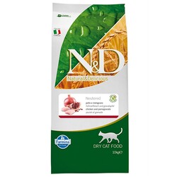 N&D Prıme Tavuk-Narlı Kısırlaştırılmış Yetişkin Tahılsız Kedi Maması 10 Kg. (1)