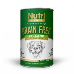 Nutri Canine Tahılsız Kuzulu Patatesli Köpek Konservesi 400 Gr.