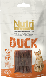 Nutri Feline Tahılsız Ördekli Kedi Ödül Maması 50 G