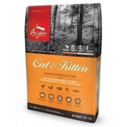 Orijen Cat & Kitten Yavru Ve Yetişkin Tahılsız Kedi Maması 5,4 Kg. (1)