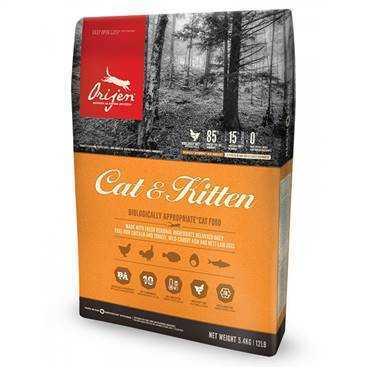 Orijen Cat & Kitten Yavru Ve Yetişkin Tahılsız Kedi Maması 5,4 Kg. - 1
