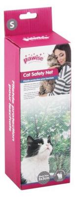 Pawise Kedi Filesi Balkon Ve Pencere İçin Transparan 2 X 1,5 M - 1