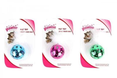 Pawise Metalik Renkli Kedi Oyun Topu 28209 1 Adet - 1