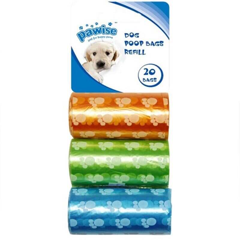 Pawise Pislik Toplama Torbası Yedek 20 Yaprak X 3