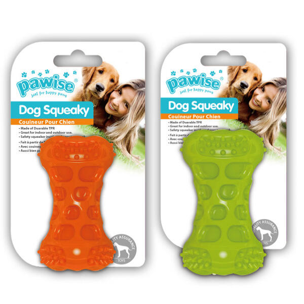 Pawise Sesli Kemik Köpek Oyuncağı 9,5 cm - 1
