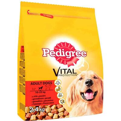 Pedigree Sığır Etli Köpek Maması 2.6 Kg. - 1