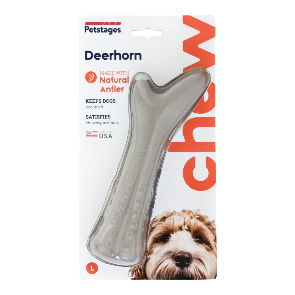 Petstages Geyik Boynuzu Köpek Çiğneme Oyuncağı Large - 1