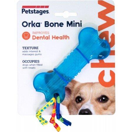 Petstages Mini Orka Bone Kauçuk Küçük Irk Köpek Oyuncağı 10 Cm. - 1