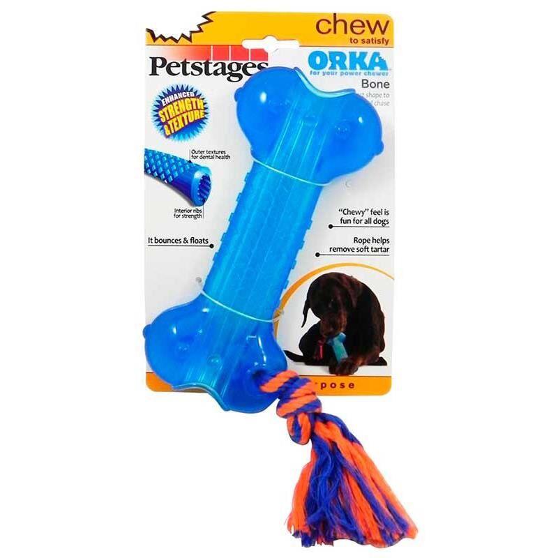 Petstages Orka Large Beden Plastik Köpek Çiğneme Kemiği - 1