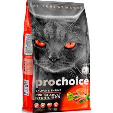 PROCHOİCE 33 STERİLİSED SOMONLU KEDİ MAMASI 2 KG.