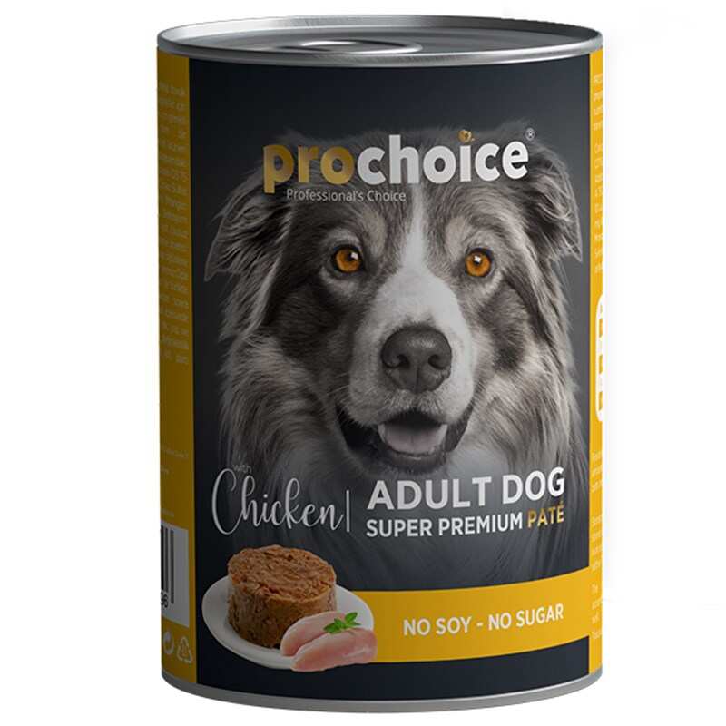 PRO CHOİCE ADULT TAVUKLU YETİŞKİN KÖPEK KONSERVESİ 400 GR.