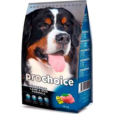 PROCHOİCE PRODERMA LAMB KUZU ETLİ KÖPEK MAMASI 18 KG.