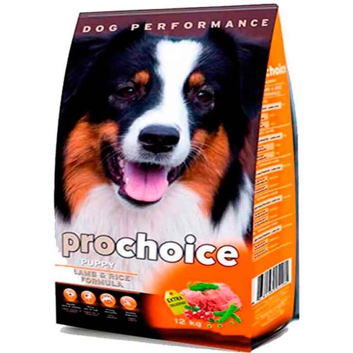 PROCHOİCE PUPPY LAMB KUZU ETLİ YAVRU KÖPEK MAMASI 12 KG. - 1