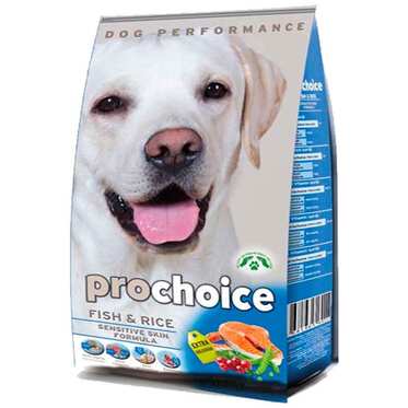 PROCHOİCE SENSİTİVE SKİN BALIK ETLİ KÖPEK MAMASI 12 KG.