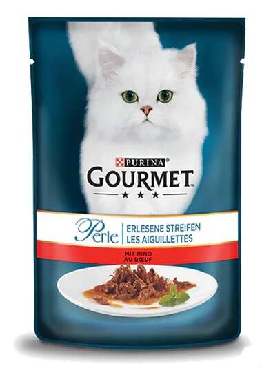 Pro Plan Gourmet Perle Izgara Sığır Etli Kedi Maması 85 Gr.