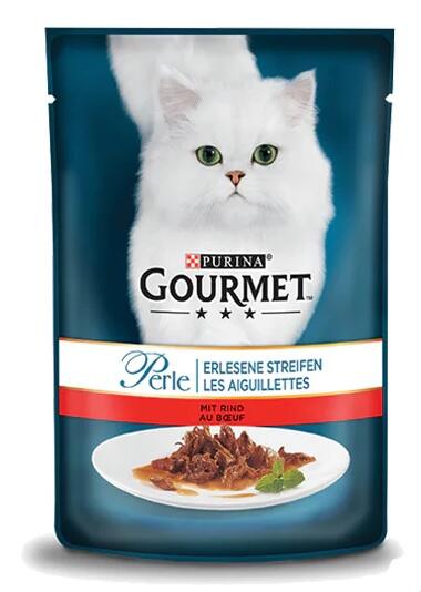 Pro Plan Gourmet Perle Izgara Sığır Etli Kedi Maması 85 Gr. - 1