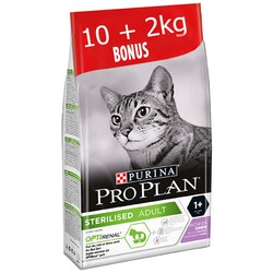 Pro Plan Hindili Kısırlaştırılmış Kedi Maması 10 + Hediye 2 Kg. (1)