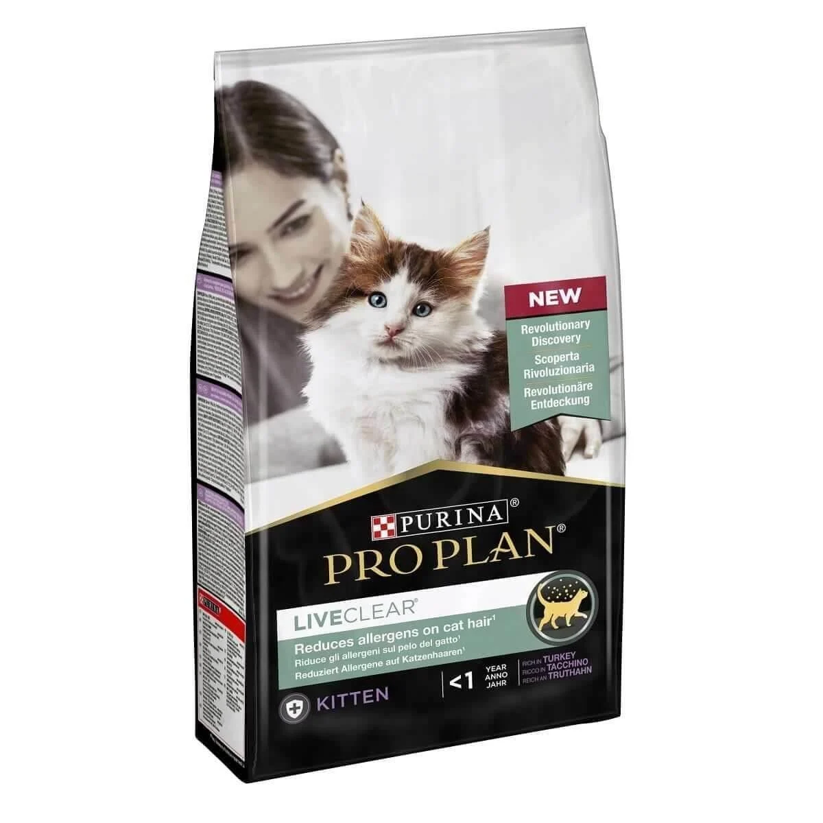 Pro Plan LiveClear Hindili Alerjen Azaltan Yavru Kedi Maması 1,4kg - 1