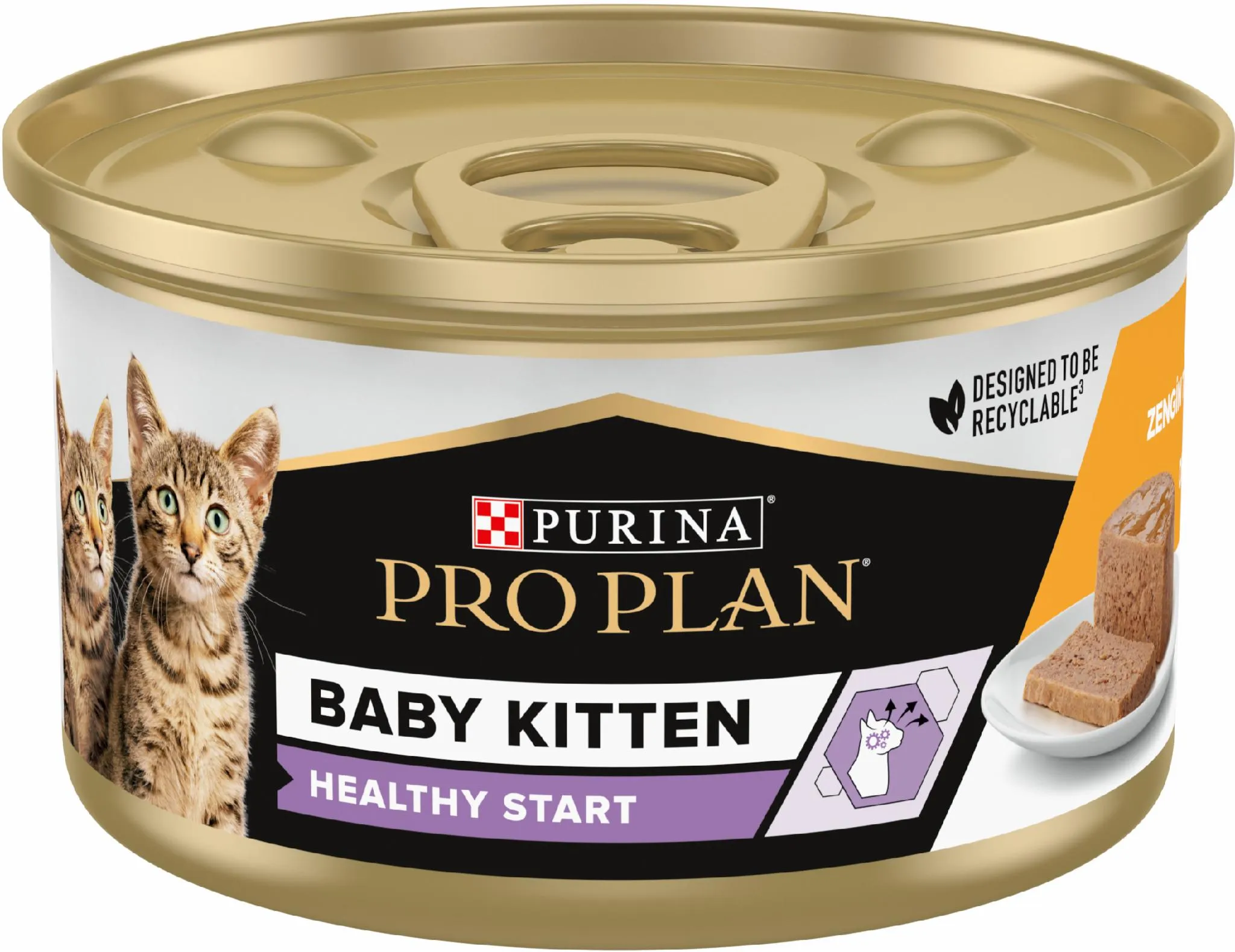Pro Plan Tavuklu Yavru Kedi Konservesi 85gr - 1