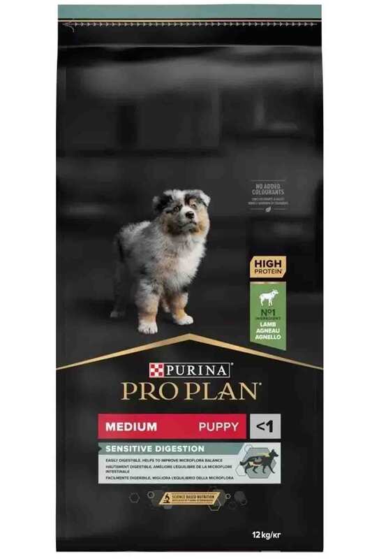 Pro Plan Kuzu Etli Yavru Köpek Maması Opti Digest 12 Kg.
