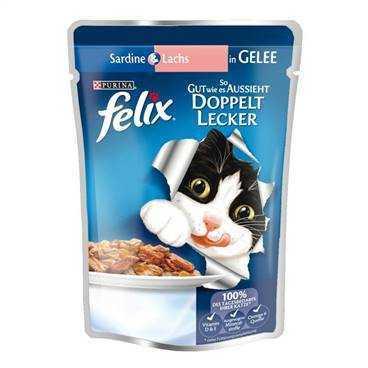 Purina Felix Çifte Lezzet Somon Alabalıklı Kedi Konservesi 85 Gr. - 2