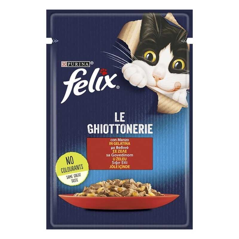 Purina Felix Sığır Etli Kedi Maması 85 Gr.